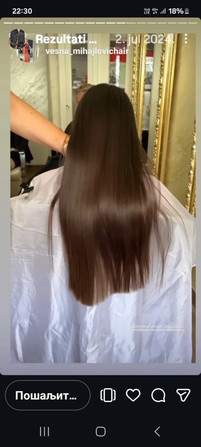 Frizerski salon — Salon Negi Keratinske Usluge Professional, Zemun