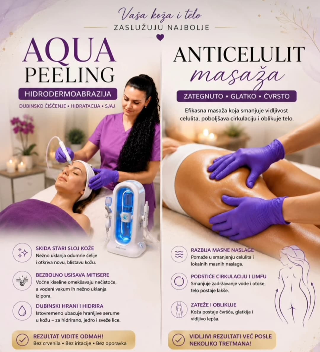 Nega lica i tretmani tela — suzabeauty2025, Temerin